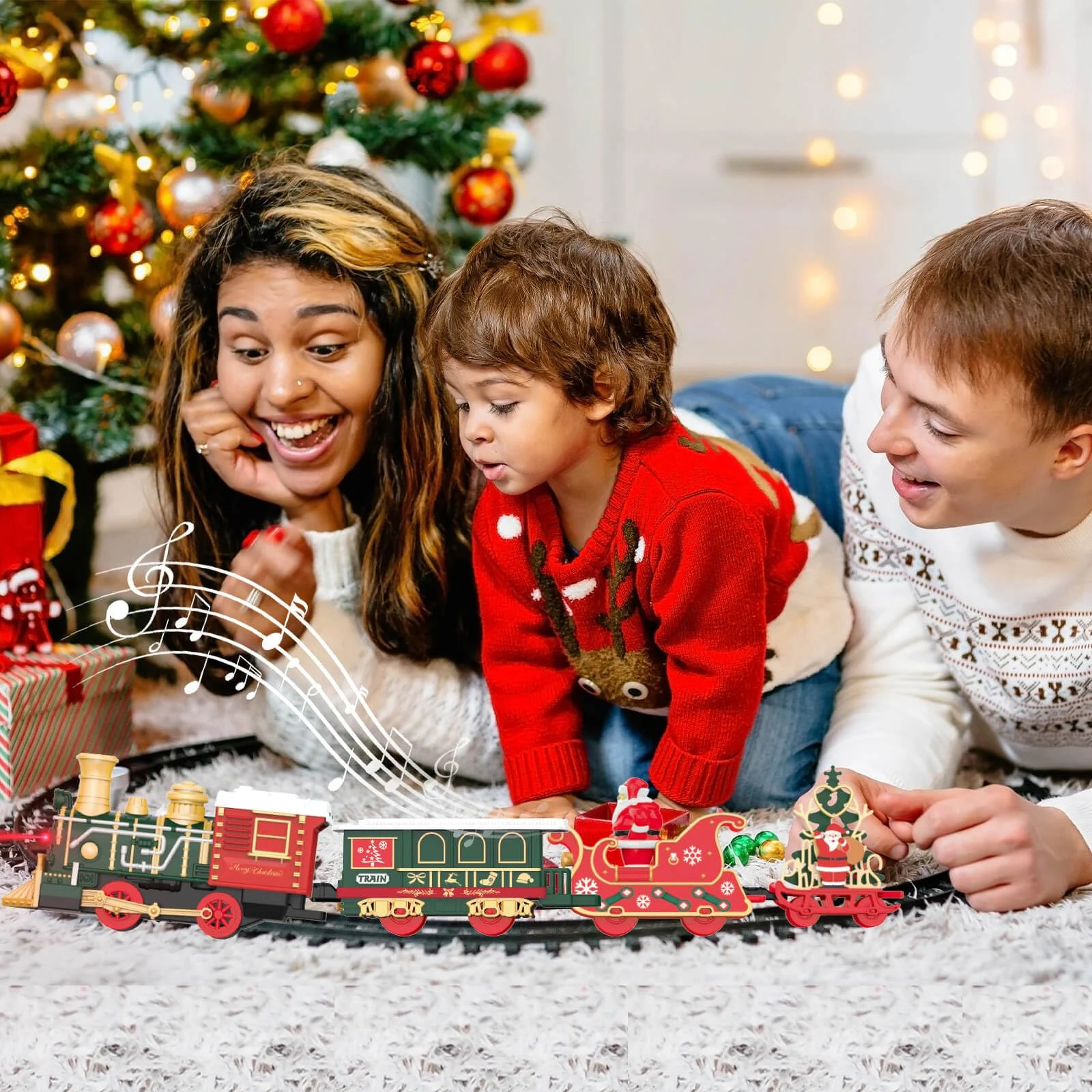 Рождественский набор поездов М – обзор и цена Kids Toys Xmas