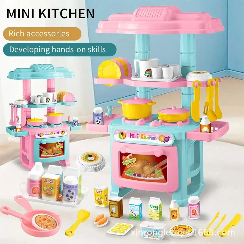 Мини-набор для кухни: игровой  – обзор и цена Kids Toys Kitchen Set